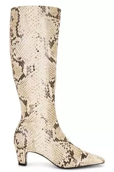 Деллия вверх Ботинки Schutz, бежевый