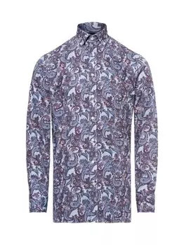 Деловая рубашка без глажки Andrew James, индиго