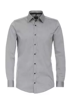 Деловая рубашка BODY FIT VENTI, цвет hellgrau