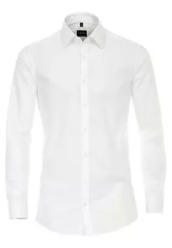 Деловая рубашка BODY FIT VENTI, цвет white