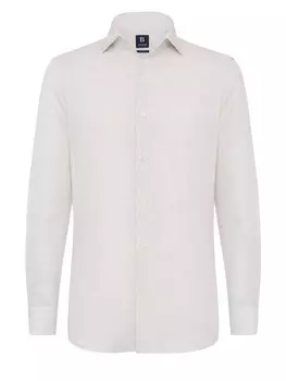 Деловая рубашка Boggi Milano Regular fit Business Shirt, белый