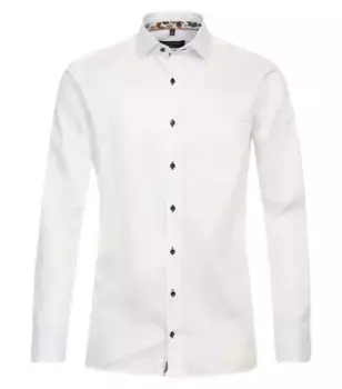 Деловая рубашка CASAMODA "Деловая рубашка CASAMODA однотонная", белый