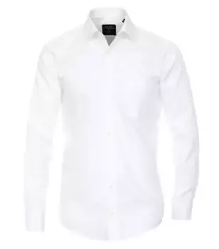 Деловая рубашка CASAMODA "Деловая рубашка CASAMODA однотонная", белый