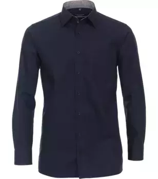Деловая рубашка CASAMODA "Деловая рубашка CASAMODA однотонная", синий