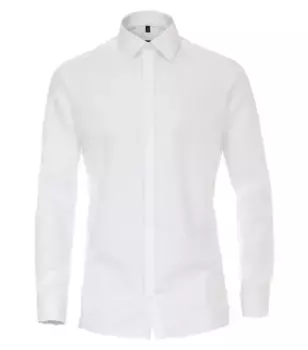 Деловая рубашка CASAMODA "Деловая рубашка CASAMODA однотонная", белый