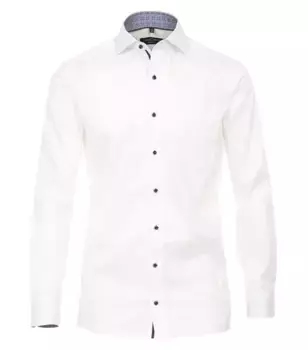 Деловая рубашка CASAMODA "Деловая рубашка CASAMODA однотонная", белый
