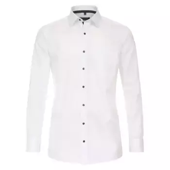 Деловая рубашка CASAMODA "Деловая рубашка CASAMODA однотонная", белый