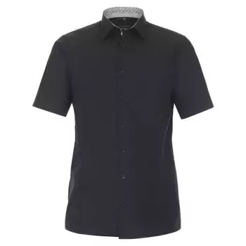 Деловая рубашка CASAMODA "Деловая рубашка CASAMODA с коротким рукавом однотонная", черный