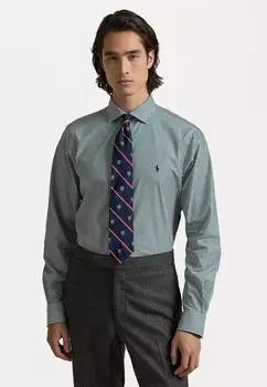 Деловая рубашка CUSTOM FIT STRIPED POPLIN SHIRT Ralph Lauren, зеленый