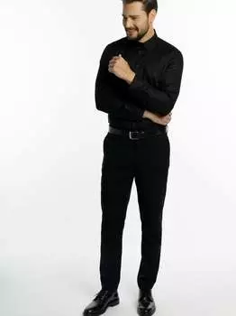 Деловая рубашка Dreimaster, черный