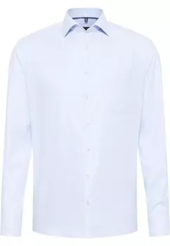 Деловая рубашка ETERNA Regular fit Business Shirt, синий/светло-синий