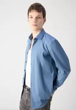 Деловая рубашка JENNO HUGO, синий