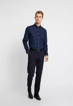 Деловая рубашка KENT SLIM FIT CONTRAST Seidensticker, цвет dark blue