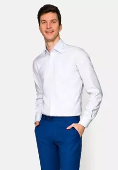 Деловая рубашка Lancerto, светло-серый