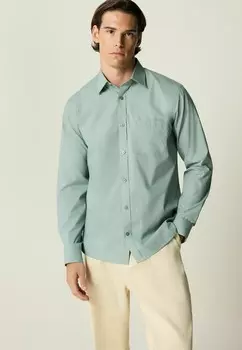 Деловая рубашка LONG SLEEVE REGULAR FIT Next, зеленый
