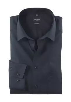 Деловая рубашка Luxor, современный крой, мужская OLYMP, индиго