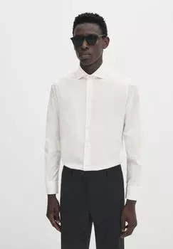 Деловая рубашка Massimo Dutti, белый