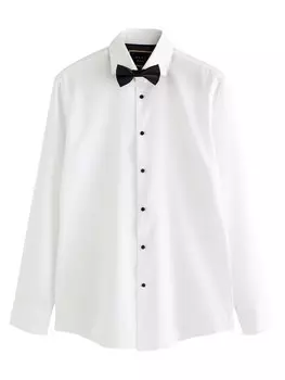 Деловая рубашка Next Regular fit Business Shirt, белый