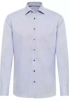 Деловая рубашка обычного кроя ETERNA, светло-синий