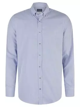 Деловая рубашка обычного кроя HECHTER PARIS, синий