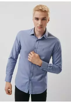 Деловая рубашка OCHNIK, синий