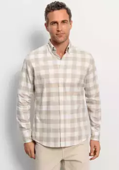 Деловая рубашка OLYMP "Casual", бежевый