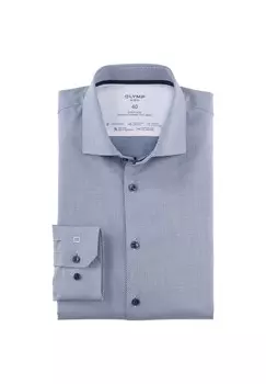 Деловая рубашка OLYMP, цвет Bleu