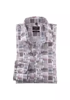 Деловая рубашка OLYMP, цвет Dunkelrot