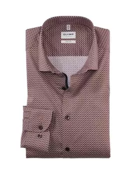 Деловая рубашка OLYMP, цвет rotbraun
