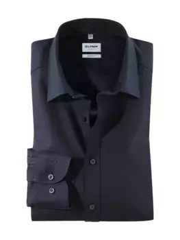 Деловая рубашка OLYMP "Level Five Body Fit", синий