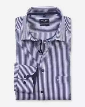 Деловая рубашка OLYMP "Luxor Modern Fit", цвет морской волны