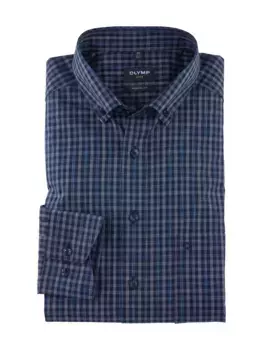 Деловая рубашка OLYMP "Luxor Modern Fit", цвет морской волны