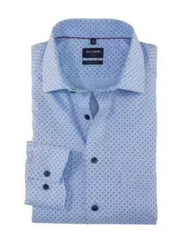 Деловая рубашка OLYMP "Luxor Modern Fit", красный