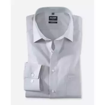 Деловая рубашка OLYMP "Luxor Modern Fit", серый