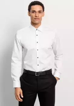 Деловая рубашка OLYMP "№. Шесть супертонких", белый