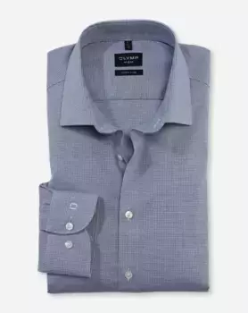 Деловая рубашка OLYMP "№. Шесть супертонких", синий