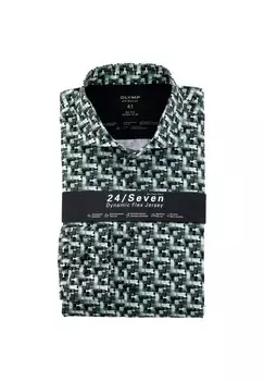 Деловая рубашка OLYMP, зеленый