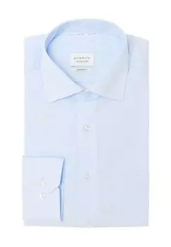 Деловая рубашка Original Shirt, современный крой, нагрудный карман, мужская ETERNA, цвет 10 Hellblau