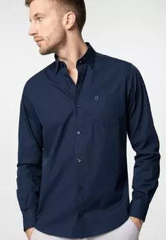 Деловая рубашка PRCHNIK, темно-синий