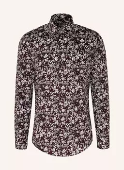 Деловая рубашка приталенного кроя Seidensticker, фиолетовый