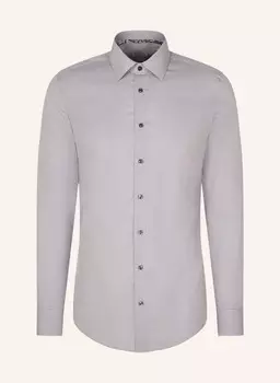 Деловая рубашка приталенного кроя Seidensticker, серый
