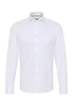 Деловая рубашка, приталенный крой, длинный рукав, воротник акулы, мужская ETERNA, цвет Verschiedene