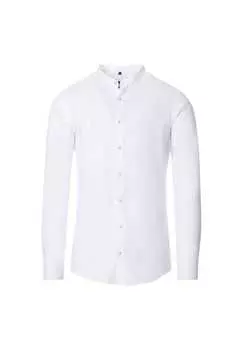 Деловая рубашка простого современного покроя Venti, белый