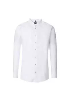 Деловая рубашка простого современного покроя Venti, белый