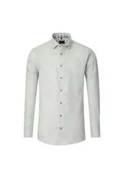 Деловая рубашка простого современного покроя Venti, цвет champagner