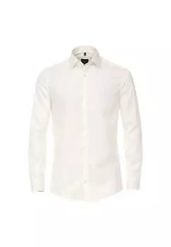 Деловая рубашка простого современного покроя Venti, цвет champagner