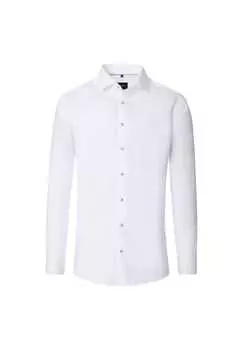 Деловая рубашка простого современного покроя Venti, серый