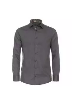 Деловая рубашка простого современного покроя Venti, синий