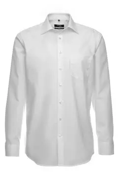 Деловая рубашка Regular Fit Seidensticker, белый
