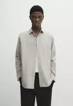 Деловая рубашка REGULAR OXFORD Massimo Dutti, цвет beige
